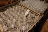 All to go - large quantity of glass sherberts