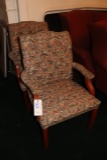 Times 2 - matching chairs - floral prints