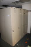 Lyon 13 section locker - 6' tall - approximately 16