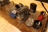 All to go - fire extinguisher, mixer (as is), wine carafes and more