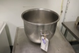 Hobart 20 qt stainless bowl