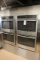 25” x 75” x 79” high built in double GE Profile baking ovens – 1 oven is ba