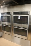 25” x 75” x 79” high built in double GE Profile baking ovens – 1 oven is ba