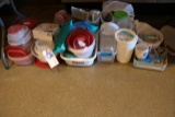 Large quantity of Tupperware & food containers