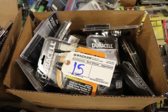 All to go - New Truck Stock Merchandise - Duracell phone chargers