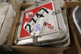 Chemical trailer signs