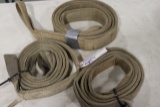 Times 3 - nylon straps - all approximate sizes - 1) 10' - 1) 12' - 1) 14'