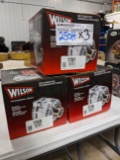 Times 3 - Wilson Professional remanufactured automotive alternators - 7787, 7058, 7776