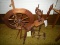 1981 Rick Reeves Saxony Spinning Wheel DD Black Walnut with interchangeable