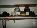 All to go  6 men's felt hats