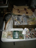 All to go Tackle bag, fly feathers, fly fishing accessories, LL Bean Fishin