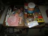 All to go Dolls, Lincoln logs, Tinker toys