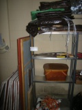 Tarps, Electrical, Picnic Basket and Shelf Unit