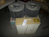 Box Fan and (2) environment air cleaners