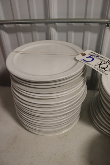 Times 23 - 10" white plates