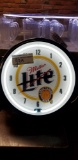 Miller Lite  neon style clock