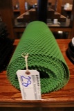 Roll of green bar matting