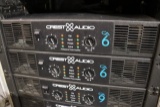 Times 2 - Crest Audio CA6 - 2 channel amps