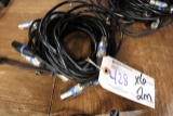 Times 6 - 2m DMX cables