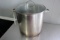 Stainless 16 quart stockpot with glass lid