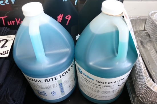 Times 2 - DeVere 1 gallon rinse rite low suds cleaner