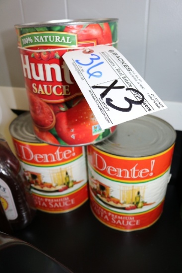 Times 3 - 2) Pasta Sauce & 1) Tomato sauce