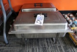 Times 2 - Stainless 8 quart chaffing units