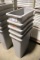 Times 5 - Rubbermaid Kitchen trash cans