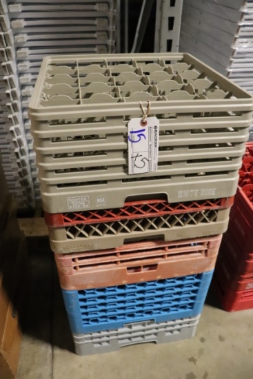 Times 5 - Misc. sized glass dish boxes