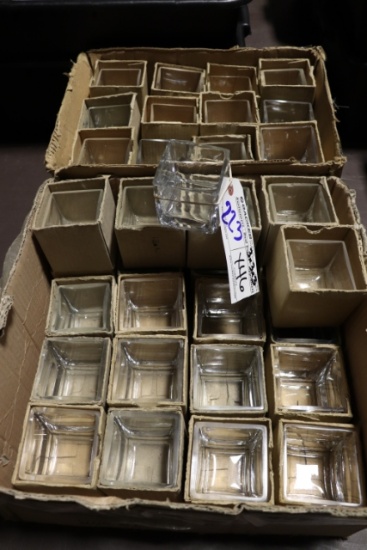 Times 46 - 3" x 3" x 3" cube votives