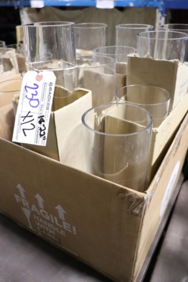 Times 12 - 18" & 22" glass cylinders