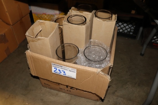 Case to go - Misc. height candle glass cylinders