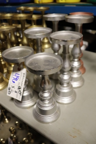 Times 2 - Sets of 9" & 13" tall candle holder bases