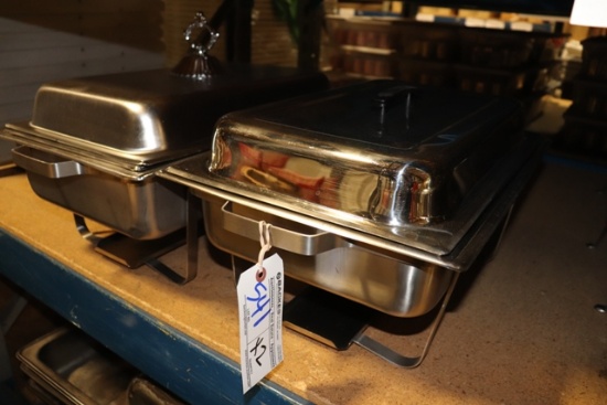 Times 2 - Misc. styled chafing units - no fuel containers