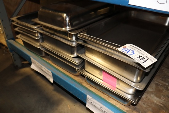 Times 14 - Stainless chafing insets with 1 lid