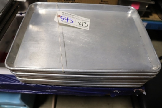 Times 13 - Half sized aluminum sheet pans