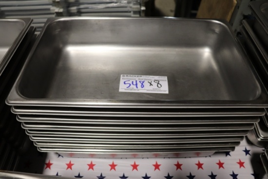 Times 8 - 12" x 20" x 4" Stainless inset pans