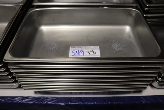 Times 8 - 12" x 20" x 4" Stainless inset pans