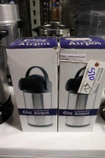 Times 2 - Choice stainless air pots