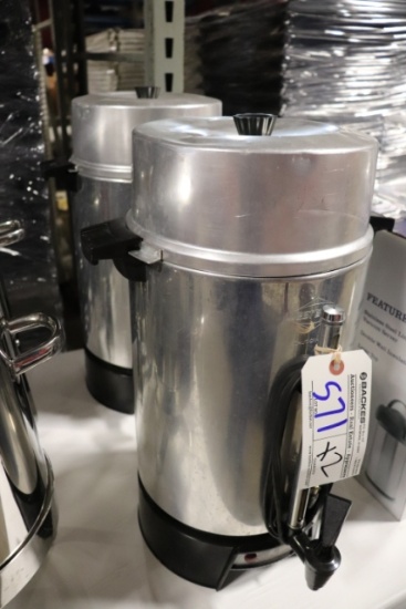 Times 2 - Westbend 100 cup hot beverage dispensers