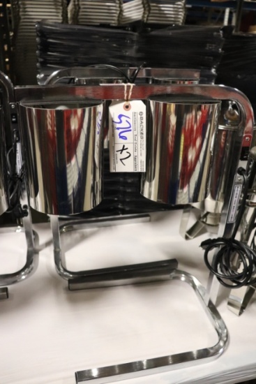 Times 2 - Standex DW-1A 2 bulb food warmers