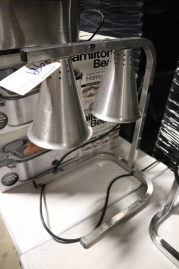 Carlisle HL7237 - 2 bulb food warmer