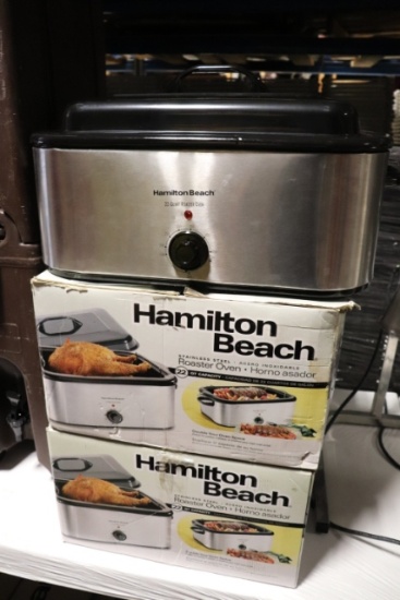 Times 2 - Hamilton Beach 22qt roasters