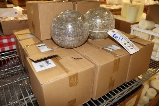 Times 13 - 6" round LED globes