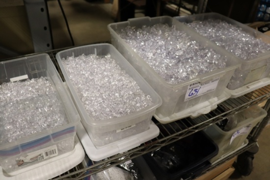 All to go - 4 Totes of large & small ice chips