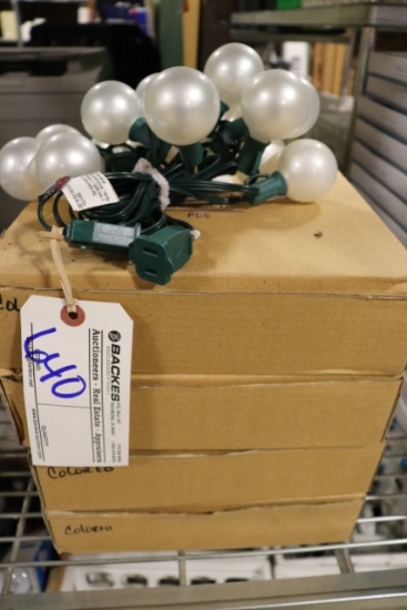 All to go - 4 Boxes of light globe strands