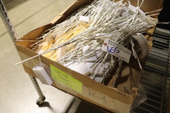 Tote of LED tree décor