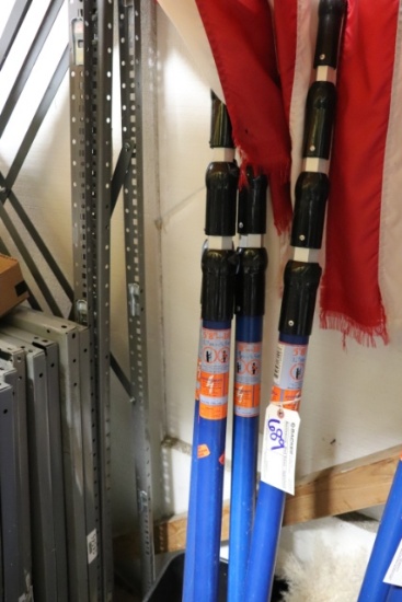 Times 4 - 5'8" - 18' extension Mag Poles