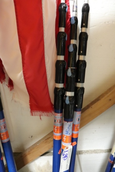 Times 3 - 5'8" - 18' extension Mag Poles
