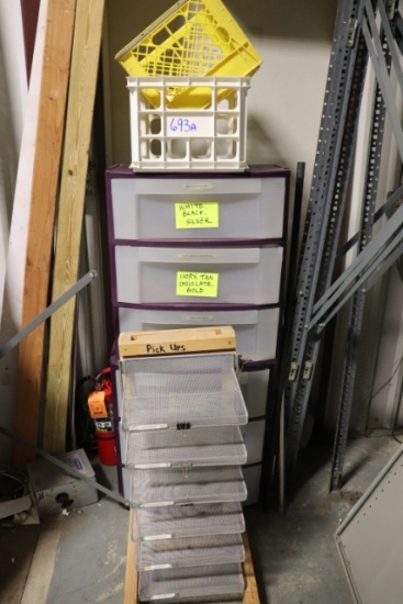 All to go - Plastic bins - files and more